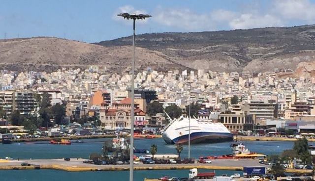 Ferry Sinking At Piraeus Port Safety4sea