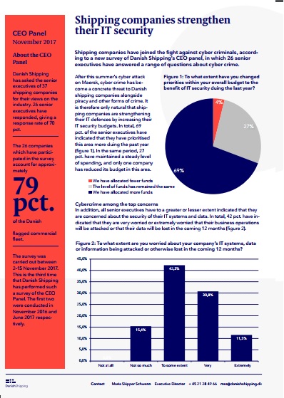Shipping companies committed to fight cybercrime