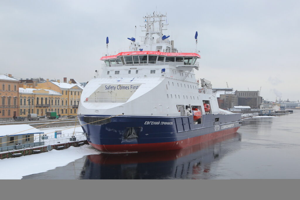 New icebreaking support vessel joins Sovcomflot&#8217;s fleet
