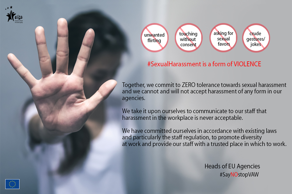 EU agencies stand against sexual harassment