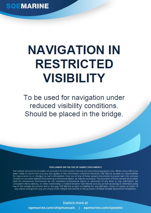 conduct case study about maritime accidents due to restricted visibility