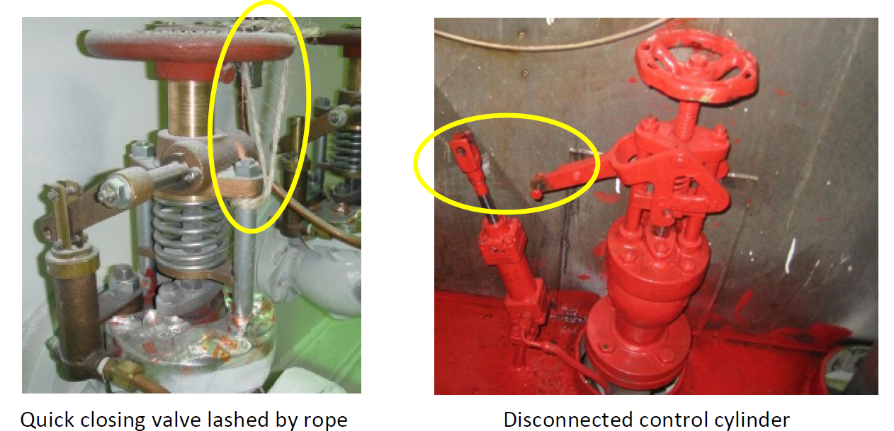 ClassNK: Quick closing valves for fuel oil tanks a frequent PSC deficiency