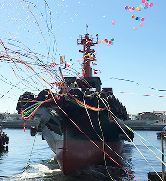 Japan&#8217;s first LNG-fueled tugboat launched