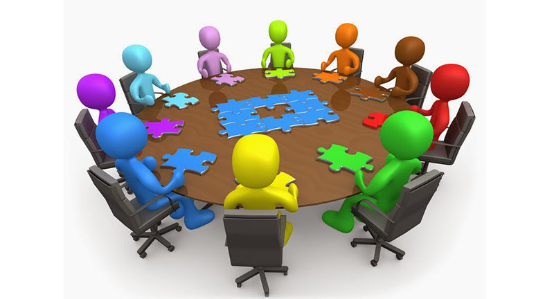 round a table meeting matter ship table: round The meetings Making board