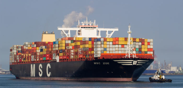 Image result for MSC cargo ship