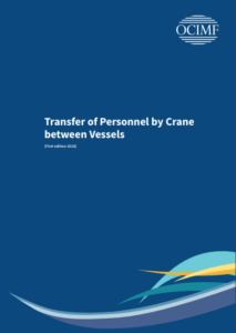 OCIMF: Recommendations on personnel transfer by crane between vessels