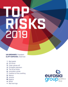 Watch: Cyber threat among the top risks for 2019
