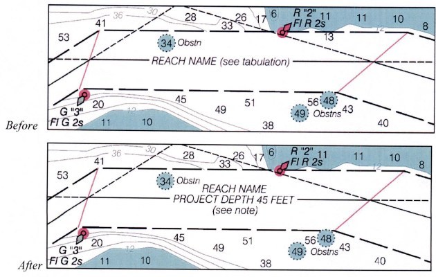 NOAA improves channel depths&#8217; presentation for safer navigation