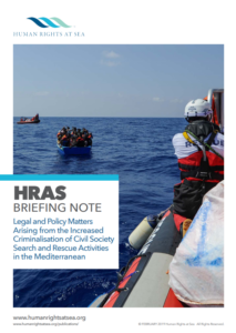 HRAS comments on citizens&#8217; criminalization of SAR in Med Sea