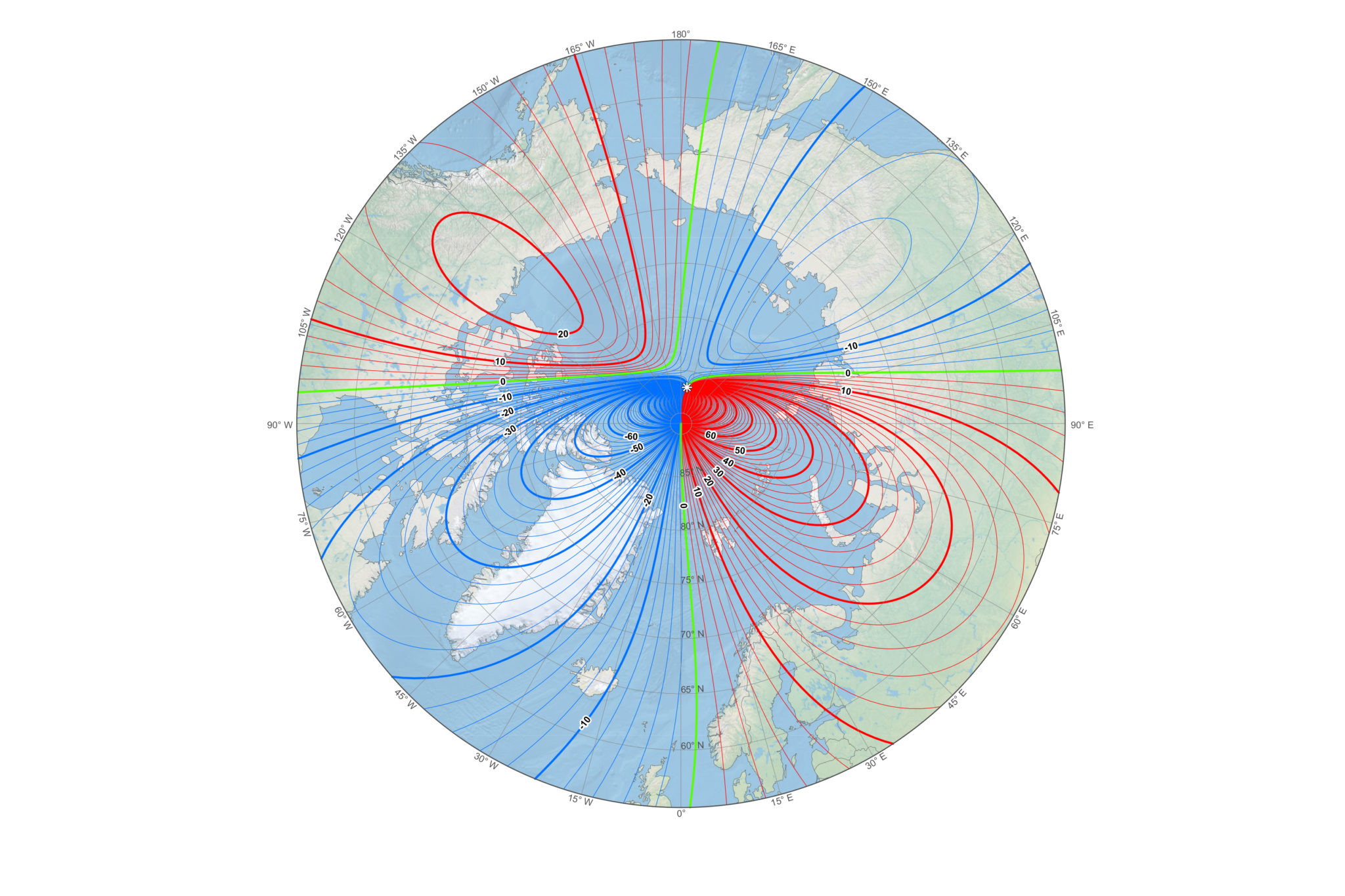 World&#8217;s magnetic model moves from Canada Arctic to Siberia