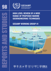 New report suggests precautionary approach over marine geoengineering solutions