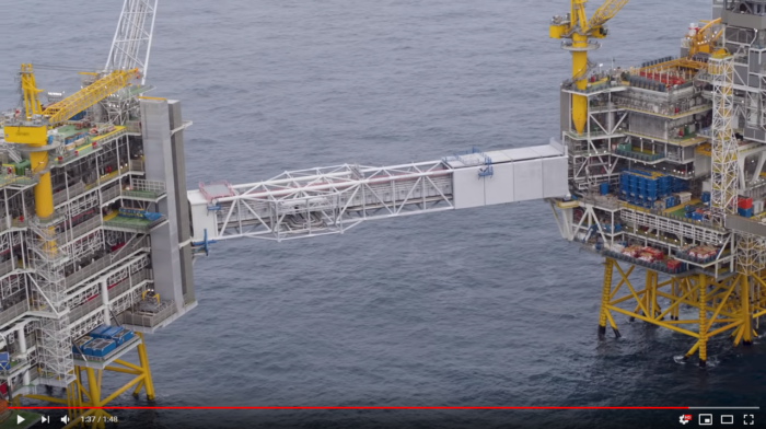 Watch: New lift record set as Johan Sverdrup field centre is completed