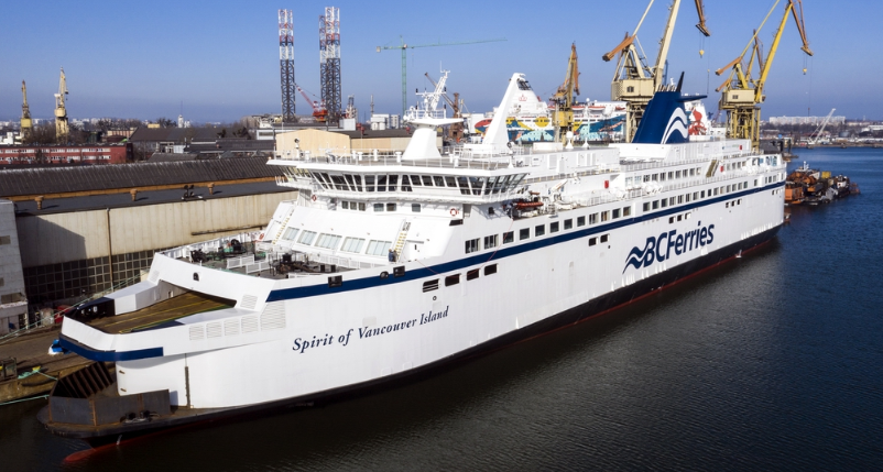 Lng Conversion Of Second Bc Ferries Spirit Class Ship