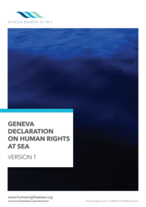 HRAS launches &#8216;Geneva Declaration on Human Rights at Sea&#8217;