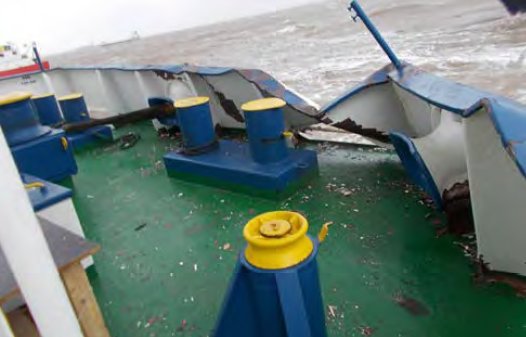 Excessive wind results to three vessels&#8217; collision