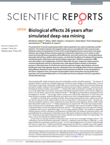 NOC: Deep sea mining&#8217;s environmental impact lasts decades