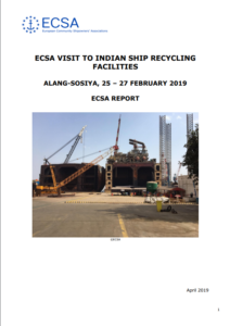 ECSA: Indian ship recycling facilities far from the EU list