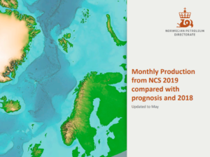 Norwegian oil output for May less than forecast