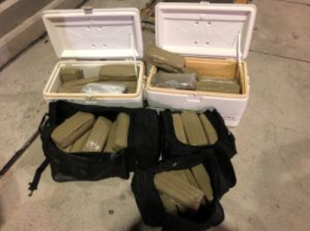 USCG, CBP interdict 7 migrants, 67 packages of marijuana