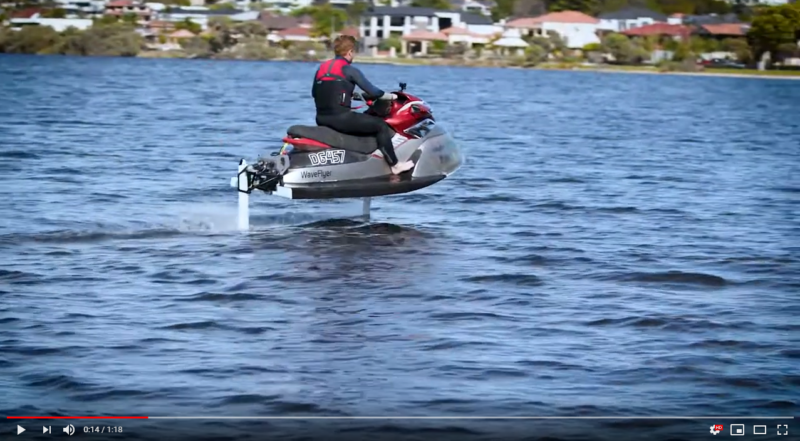 hydrofoil jet ski