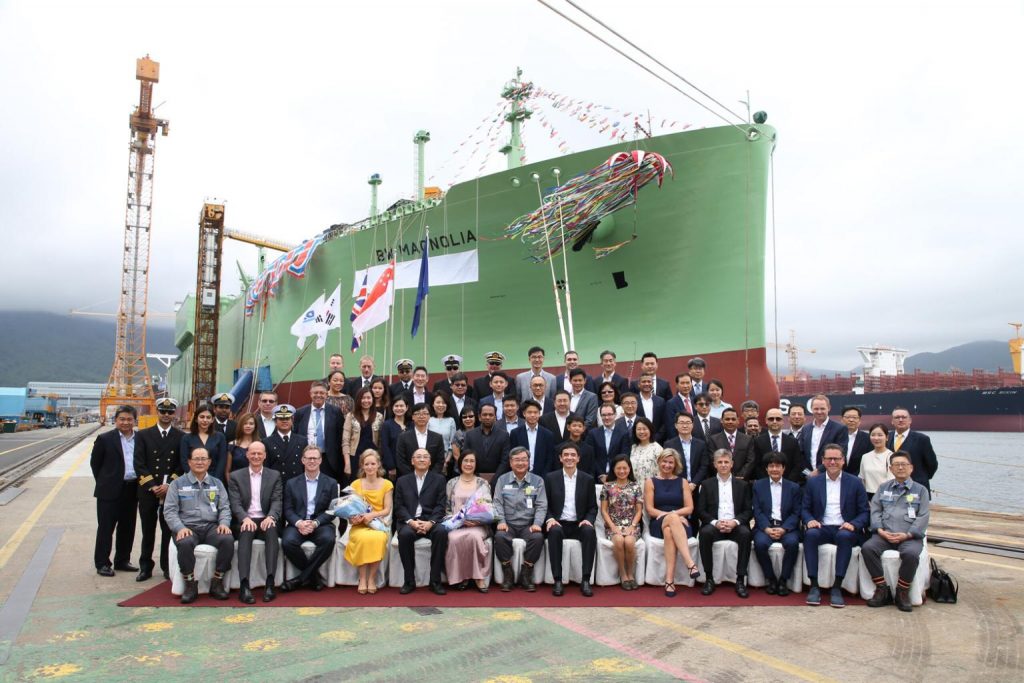 BW LNG conducts naming ceremony for two LNG carriers