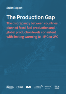 Governments to produce 50% more climate-compliant fossil fuels by 2030