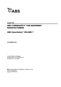 Cyber security guidance for equipment manufacturers