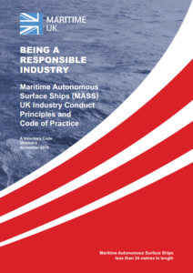 Maritime UK 2019&#8217;s Code of Practice for autonomous vessels launched