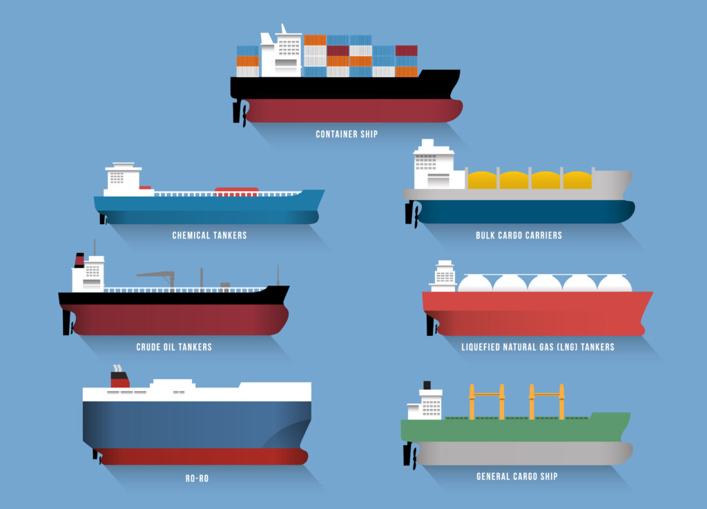 Do you know how many types of ships exist?