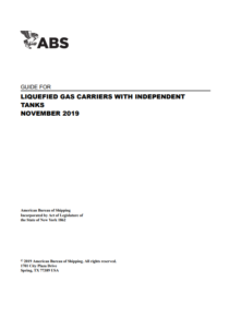 Criteria of the hull structure of a liquified gas carrier with independent tanks