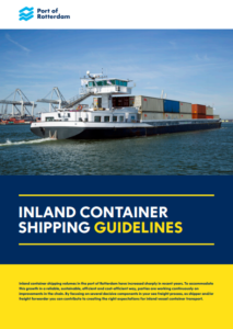 Port of Rotterdam: Advice on dealing with inland container services