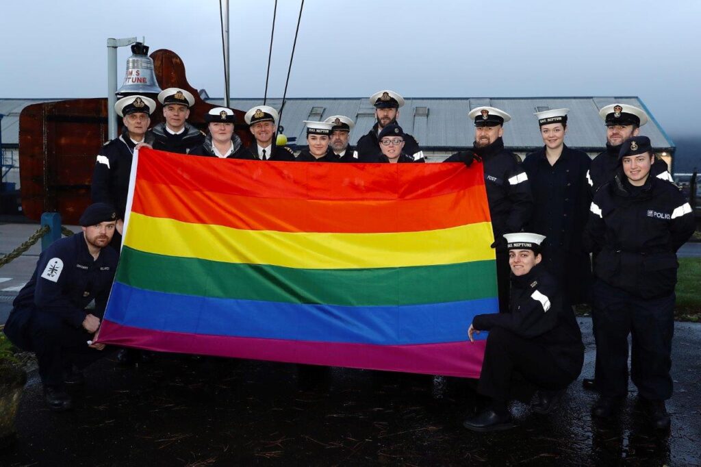 Royal Navy celebrates 20 years since LGBT ban&#8217;s lift