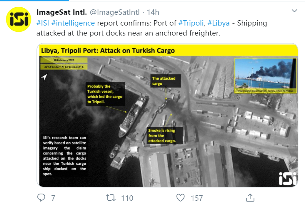 Watch: Libyan National Army attacks Tripoli Port