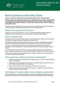 AMSA issues coronavirus advice