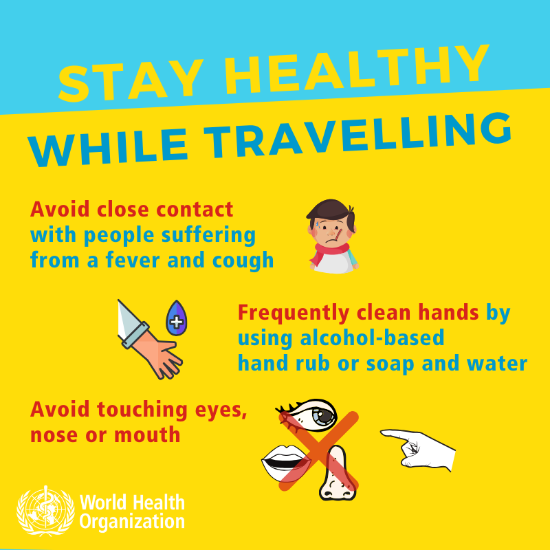 COVID-19: How to stay healthy while travelling