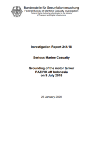 Investigation report: Tanker grounds due to not fully engineered ECDIS