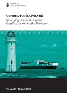 ICS: Managing ship and seafarer certificates during COVID-19