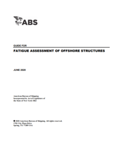 ABS updates fatigue assessment of offshore structures guide