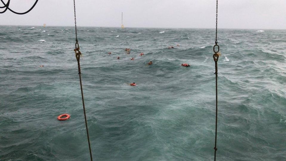 Two crew dead, 185 rescued after ship sinks off Malaysia