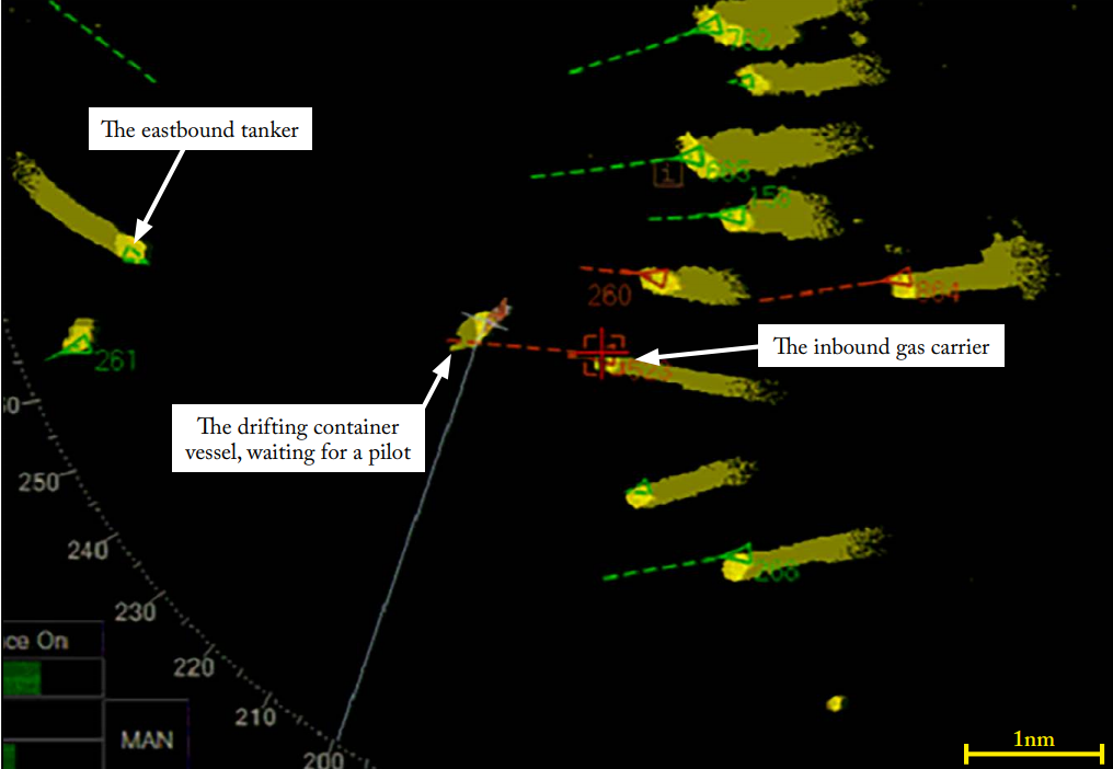 Lessons Learned: At times of bad visibility reduce speed when calling a port