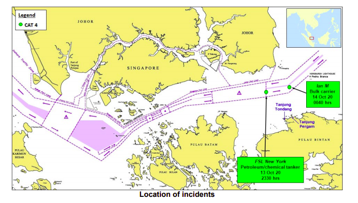 Two incidents against ships in Singapore Strait bring number to 25 for 2020