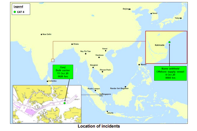 Three consecutive armed robberies against ships in Manila Anchorage