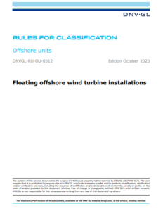 DNV GL introduces new rules for floating offshore wind