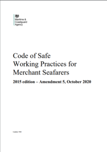 UK issues updated Code of safe working practices focusing on seafarers onboard UK registered ships