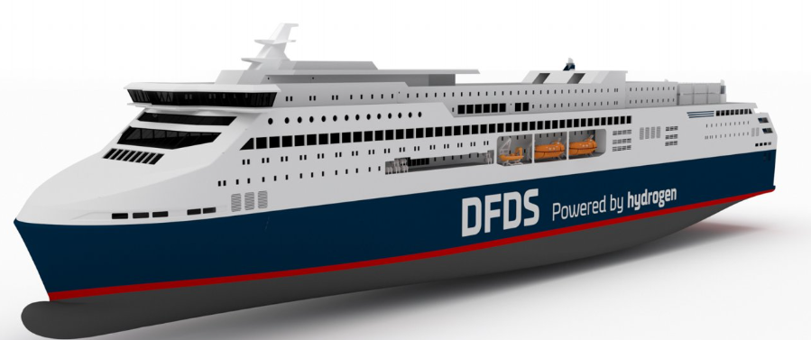 Dfds And Partners To Develop A 100 Hydrogen Powered Ferry Safety4sea