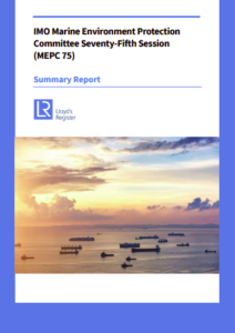 The outcome of IMO MEPC 75: GHG emissions, fuel oil sampling in the spotlight