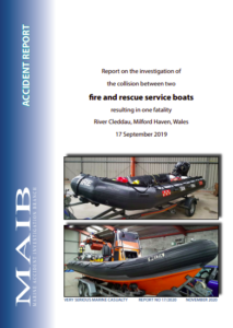 UK MAIB investigation: Fatal collision of rescue boats linked to poor standards and training