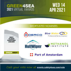 Shortlisted nominees announced for 2021 GREEN4SEA Awards