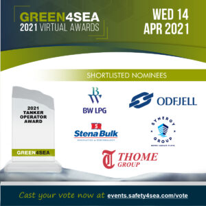 Shortlisted nominees announced for 2021 GREEN4SEA Awards