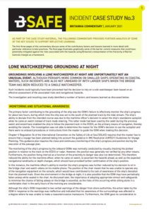 Case study: Lone watchkeeping grounding at night